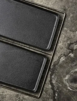 Aida RAW Metallic - rectangular dish - Serveringsfat & Uppläggningsfat BROWN Clearance