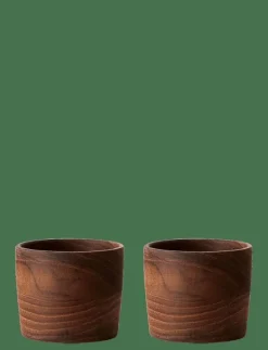 RAW Teak - æggebæger 2 stk pakning - Äggkoppar|Aida Online