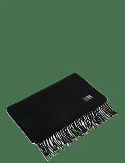 Lexington Clothing Recycled Wool Blend Scarf - Halsdukar BLACK Clearance