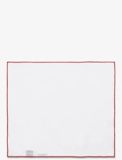 Red Borders Pocket Square - Näsdukar|AN IVY Hot