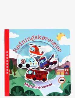 Redningskøretøjer - Mød mine venner - Babybok|GLOBE Hot
