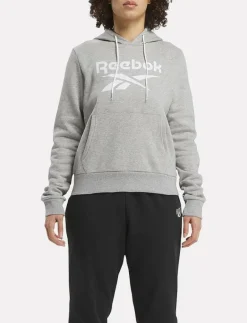 REEBOK IDENTITY BIG LOGO FLEECE HOO - Sweatshirts|Reebok Performance Discount
