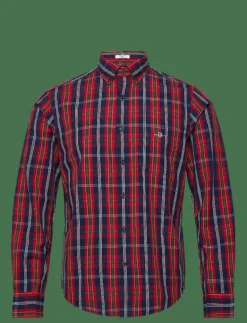 REG UT ARCHIVE POPLIN CHECK SHIRT - Rutiga skjortor|GANT Clearance
