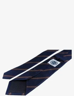 Portia 1924 Regimental Silk Tie - Slipsar BLUE Hot