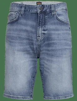 BOSS Re.Maine Shorts BO - Jeansshorts MEDIUM BLUE Clearance