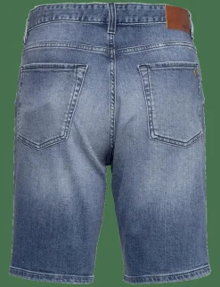 BOSS Re.Maine Shorts BO - Jeansshorts MEDIUM BLUE Clearance