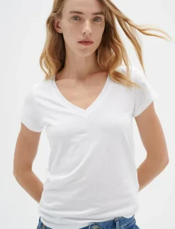 InWear Rena V Tshirt KNTG - T-shirts PURE WHITE Outlet