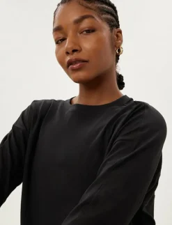 Reset Long Sleeve Tee - Långärmade tröjor|Girlfriend Collective Clearance