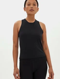 Reset Train Relaxed Tank - Linnen|Girlfriend Collective New