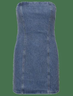 RHINESTONE DENIM DRESS - Korta klänningar|ROTATE Birger Christensen Discount