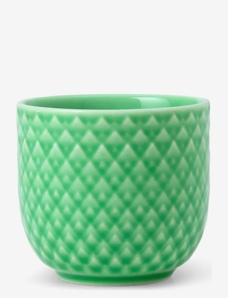 Lyngby Porcelæn Rhombe Color Äggkopp - Äggkoppar GREEN Hot
