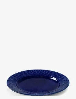 Lyngby Porcelæn Rhombe Color Lunchtallrik - Mattallrikar DARK BLUE Sale