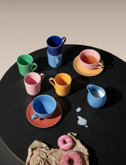 Lyngby Porcelæn Rhombe Color Mjölkkanna 39 cl blå - Mjölkkannor BLUE Best