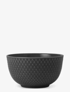 Lyngby Porcelæn Rhombe Earth Skål Ø11 cm - Frukostskålar SLATE Best