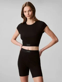 RIB BIKE SHORT - Cycling shorts|Calvin Klein New