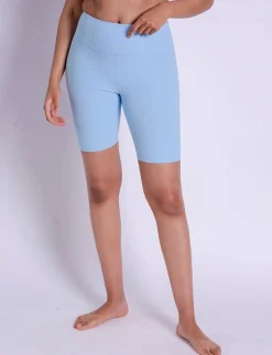 Rib Bike Shorts - Träningstights|Girlfriend Collective Hot