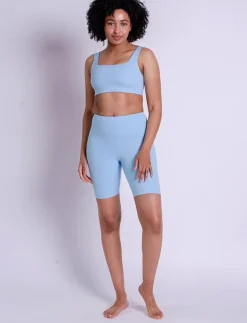 Rib Bike Shorts - Träningstights|Girlfriend Collective Hot