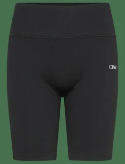 ICANIWILL Ribbed Define Seamless Biker Shorts - Cykelshorts BLACK Sale