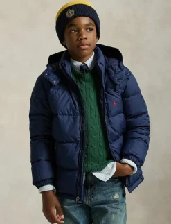 Ralph Lauren Kids Ripstop Down Hooded Jacket - Dunjackor & fodrade jackor NEWPORT NAVY Sale