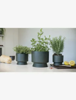 Rosendahl RO Blomkruka Ø12 cm - Krukor DARK GREEN Sale