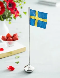 Rosendahl RO Bordsflagga svensk H35 - Dekorationsdetaljer SILVER COLOURED Discount