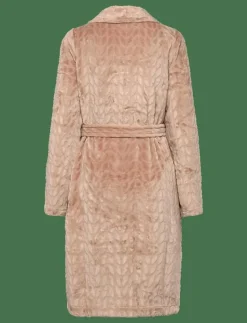 Hunkemöller Robe Short Flannel - Morgonrock HKM TAN Clearance