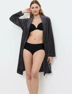 Triumph Robes Fleece Robe 01 - Morgonrock INK GRAY Online