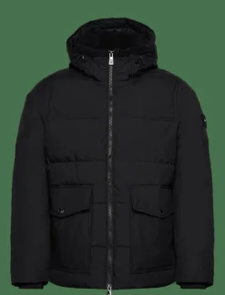Tommy Hilfiger ROCKIE UTILITY HOODED JACKET - Fodrade jackor BLACK Outlet