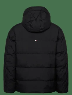 Tommy Hilfiger ROCKIE UTILITY HOODED JACKET - Fodrade jackor BLACK Outlet