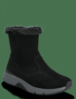 Gabor rollingsoft mid boot, warmlining - Varmfodrade skor BLACK Hot
