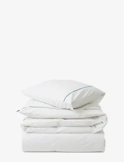 Rope Deco Embroidered Cotton Poplin Bed Set - Påslakanset|Lexington Home Sale