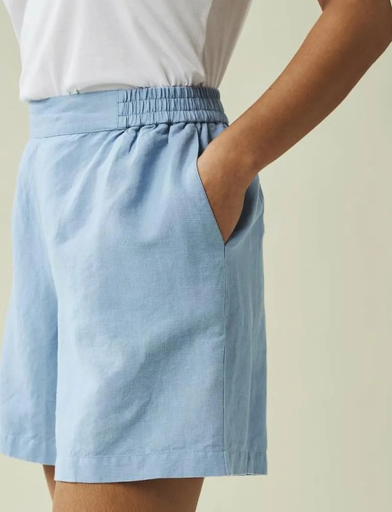 Ruby Linen Blend Shorts - Casual shorts|Lexington Clothing Online