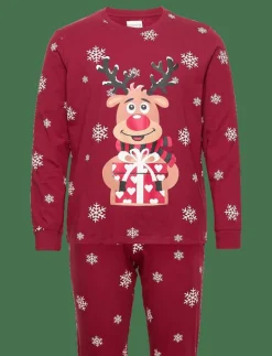 Happy Seasons Rudolph's Cute Pajamas - Pyjamas RED Outlet