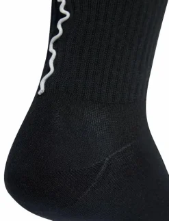 adidas Originals RUFFLE CREW 2P - Strumpor WHITE/BLACK Clearance