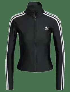 adidas Originals 3S SLIM TT - Sweatshirts BLACK Hot