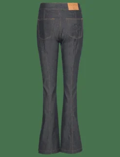 90s Stretch Button Front Jeans - Utsvängda jeans|Filippa K Outlet