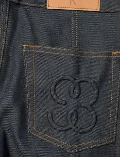 90s Stretch Button Front Jeans - Utsvängda jeans|Filippa K Outlet