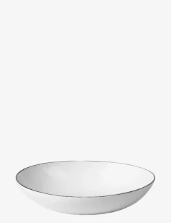 Broste Copenhagen Salt Skål - Sockerskålar WHITE W/BLACK RIM Hot