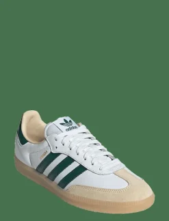 adidas Originals SAMBA OG - Låga sneakers FTWWHT/CGREEN/GUM3 Hot