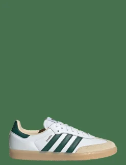 adidas Originals SAMBA OG - Låga sneakers FTWWHT/CGREEN/GUM3 Hot