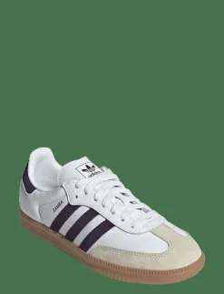 adidas Originals SAMBA OG W - Sneakers CLOWHI/ALUMIN/AURPLU New