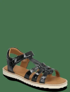 ANGULUS Sandals - flat - open toe - op - Sandaler 1310 BLACK Clearance