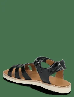 ANGULUS Sandals - flat - open toe - op - Sandaler 1310 BLACK Clearance
