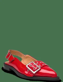 Pavement Saso Slingback - Platta slingbacks RED PATENT Discount