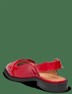 Pavement Saso Slingback - Platta slingbacks RED PATENT Discount