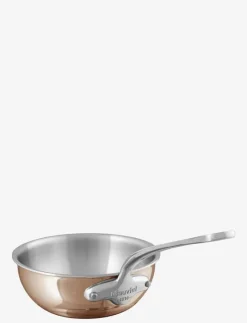 Mauviel Sautépanna rundad M'6s 3,2 liter Koppar/Stål - Traktörpannor & Sauteuser COPPER/STEEL Hot