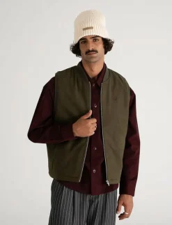Prohibited Scout Fleece Vest - Vadderade västar GREEN Sale