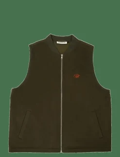 Prohibited Scout Fleece Vest - Vadderade västar GREEN Sale