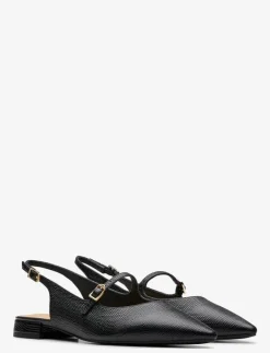 Clarks Sensa15 Shine D - Platta slingbacks BLACK INTEREST Online