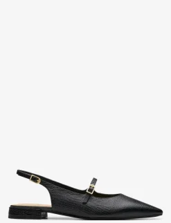 Clarks Sensa15 Shine D - Platta slingbacks BLACK INTEREST Online